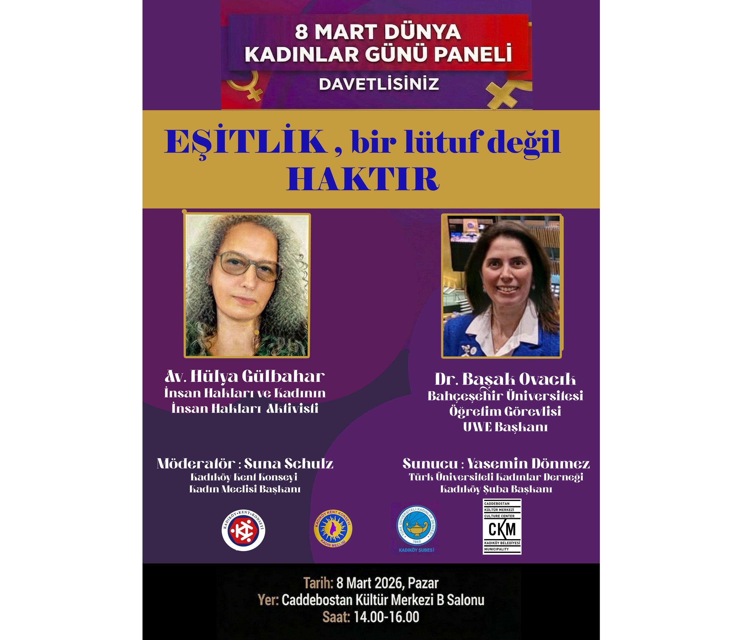 Kent Konseyi’nden 8 Mart paneli